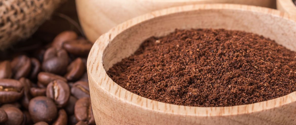 coffee grinds